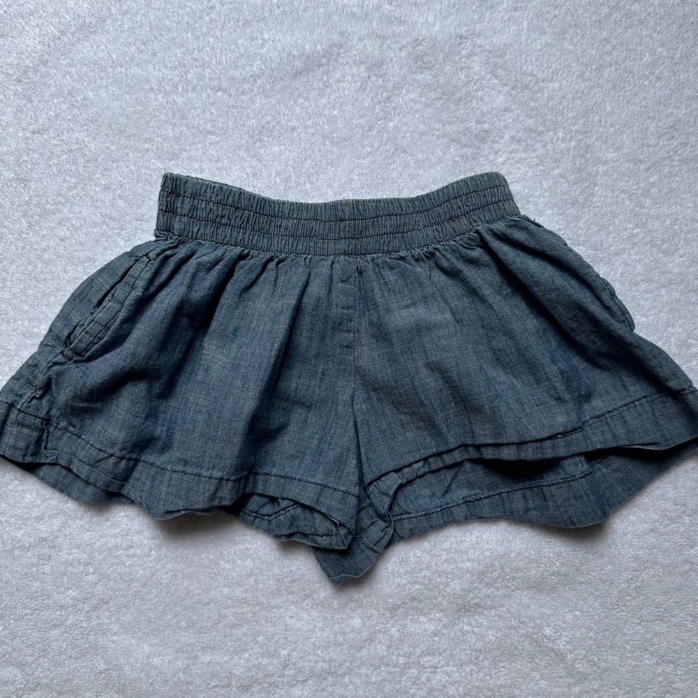 Anthem of the Ants girls chambray shorts size 3